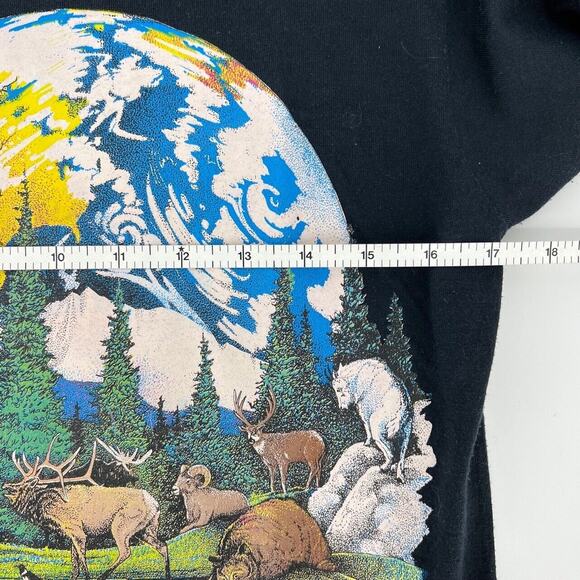 Vintage 80s New Mexico T-Shirt Rag Tops Chief Seattle Size M Screen Stars Best - Picture 6 of 10